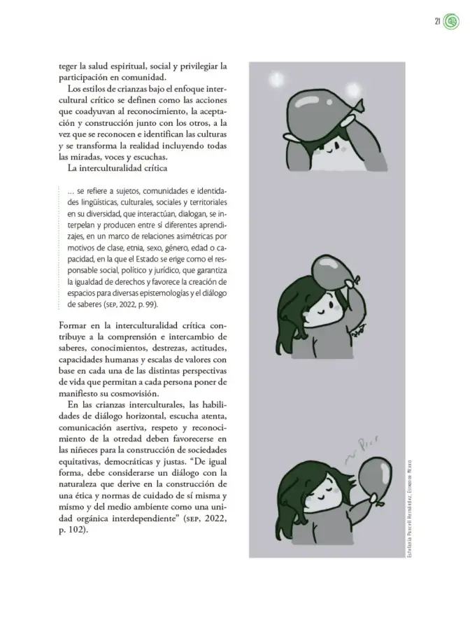 Página 22 de Crianza para la libertad. Libro para las familias. Fase 2 Libro de Educación Preescolar Grado 1°, 2°, 3° Ciclo Escolar 2025 - 2026