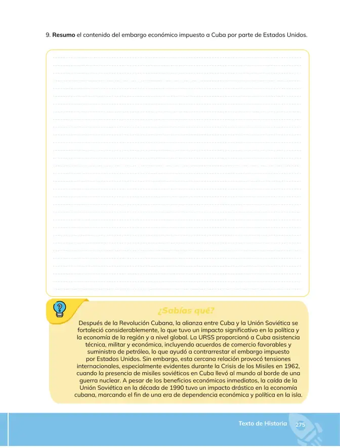 Página 276 de Historia 3° · Bgu 3 Historia 2024 · 2024