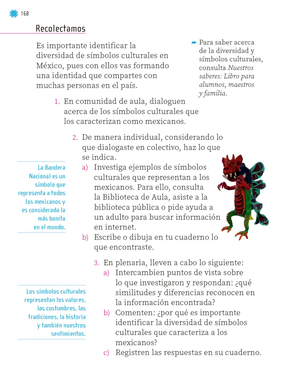 Miniatura página 169 de Proyectos de Aula.   Libro de Educación Primaria Grado 1°  Ciclo Escolar 2025 - 2026