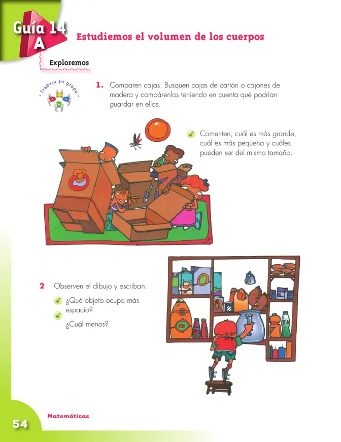 Página 54 de Matematica 4° · Cartilla 02