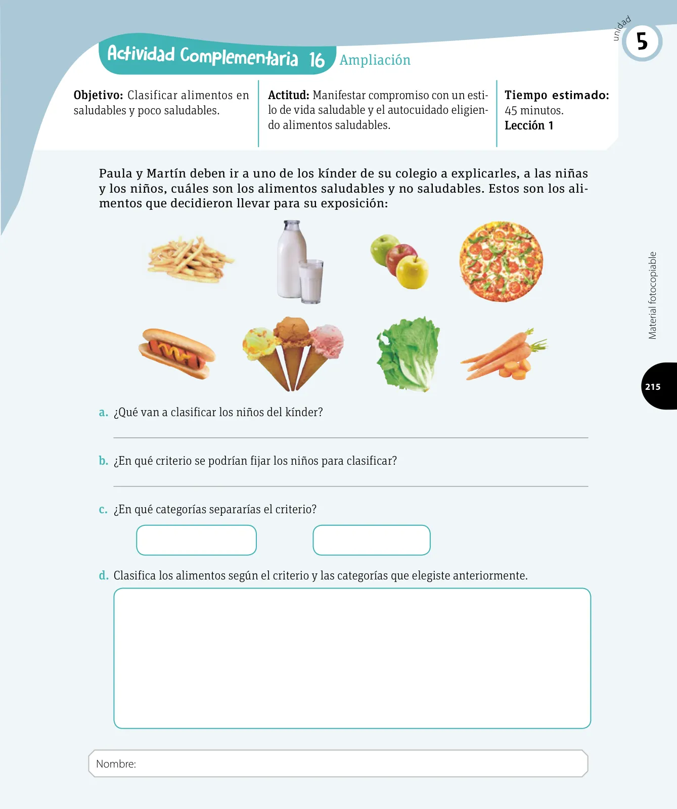 Página 208 de Ciencias Naturales – Tercero Básico | Texto del Estudiante MINEDUC – Descargar PDF · 2024