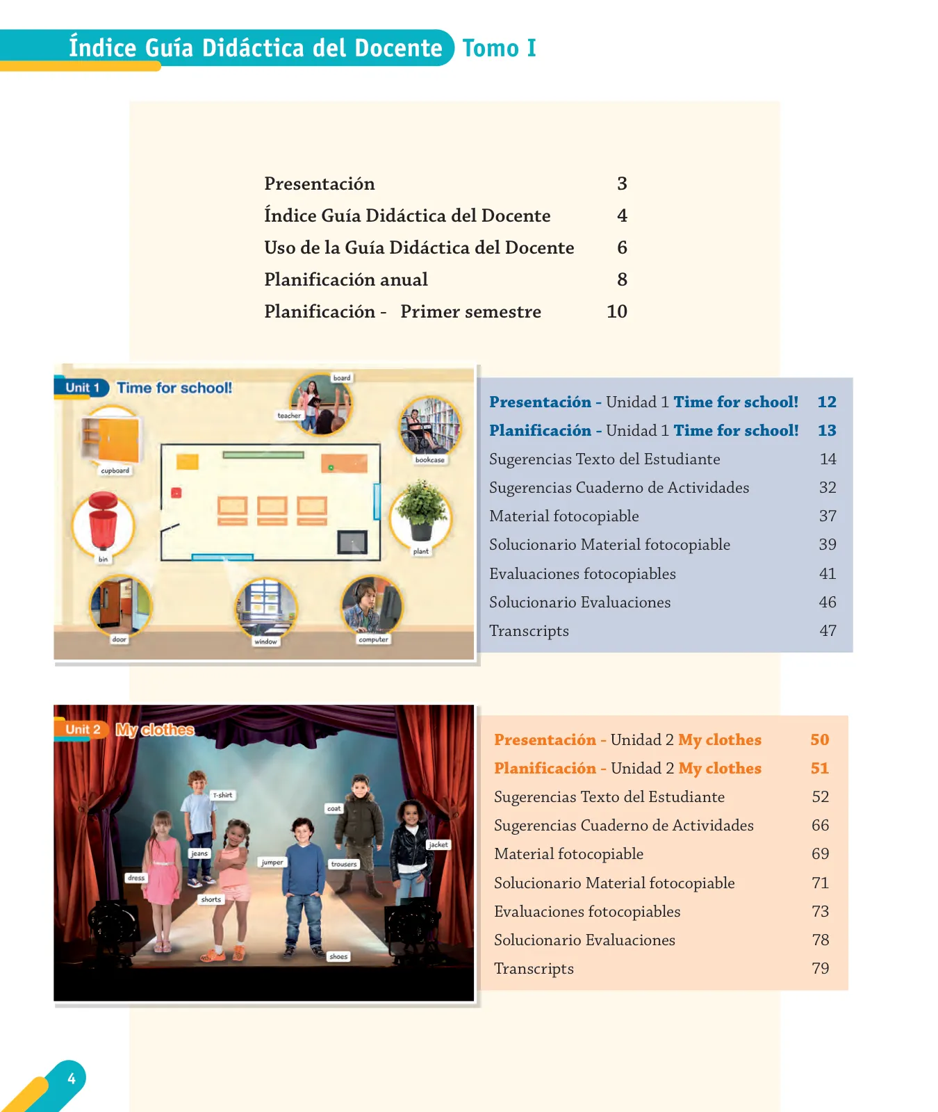 Miniatura página 6 de Inglés – Segundo Básico | Texto del Estudiante MINEDUC – Descargar PDF · 2024