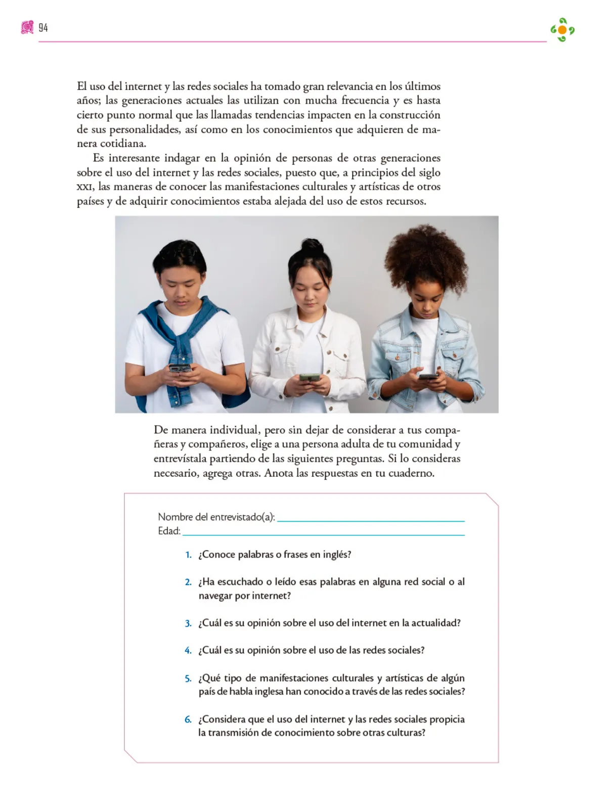 Página 95 de Colección Nanahuatzin. Nuestro libro de proyectos. Libro de Educación Secundaria Grado 3° Ciclo Escolar 2025 - 2026