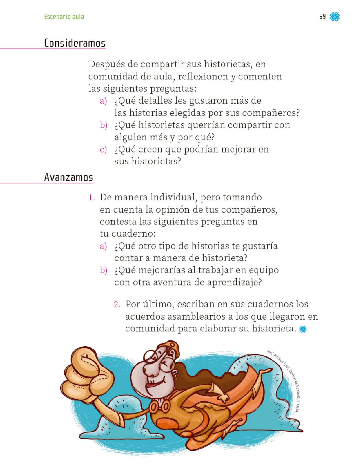 Miniatura página 70 de Proyectos de Aula.   Libro de Educación Primaria Grado 1°  Ciclo Escolar 2025 - 2026