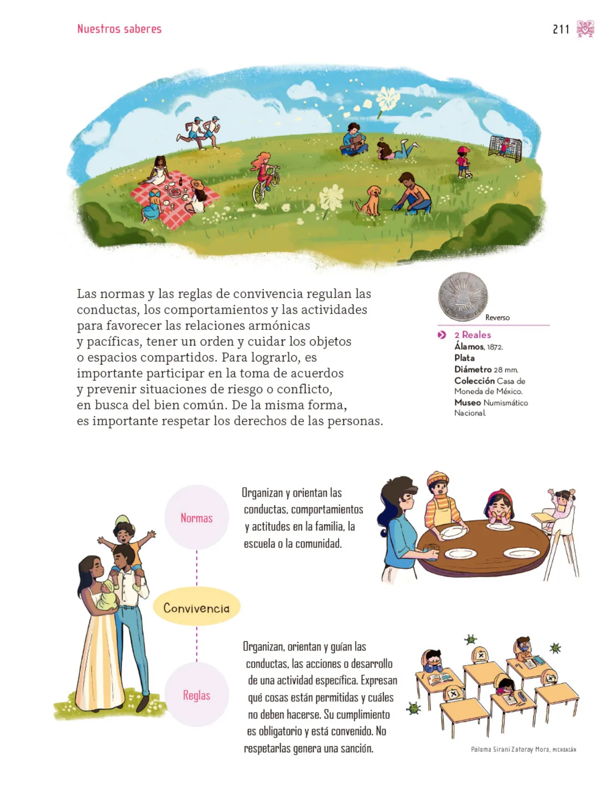 Miniatura página 212 de Nuestros saberes: Libro para alumnos, maestros y familia.   Libro de Educación Primaria Grado 3°  Ciclo Escolar 2025 - 2026