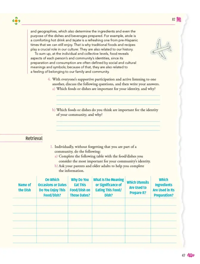 Página 48 de Uérakua anapu uantakua. Projects and Readings. Libro de Educación Telesecundaria Grado 1° Ciclo Escolar 2025 - 2026