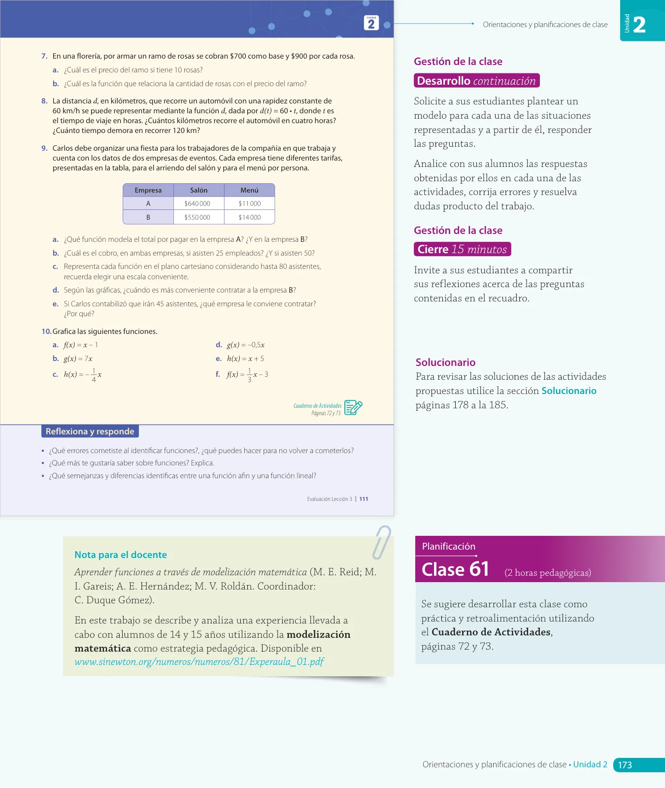 Página 175 de Matemática – Octavo Básico | Texto del Estudiante MINEDUC – Descargar PDF · 2024