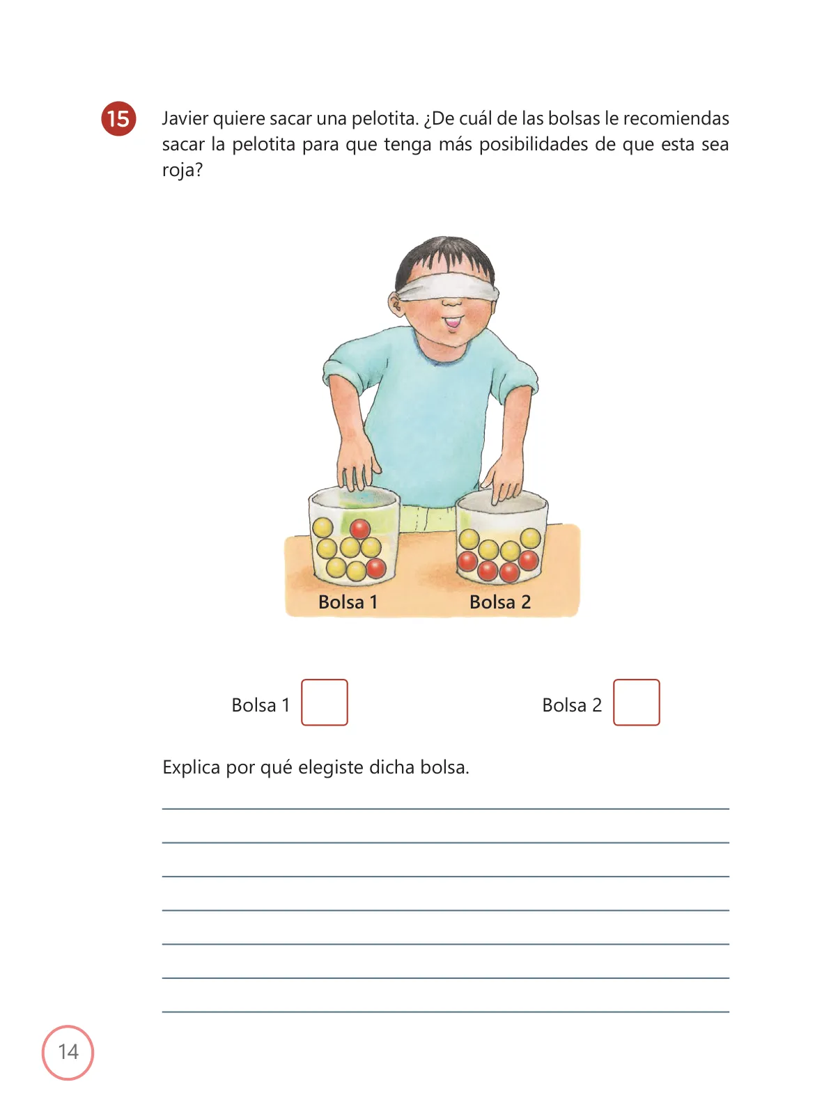 Miniatura página 14 de Kit de evaluación Salida 1 Demostrando lo que aprendimos : Matemática, tercer trimestre, ﻿Cuarto grado - Primaria · 2019