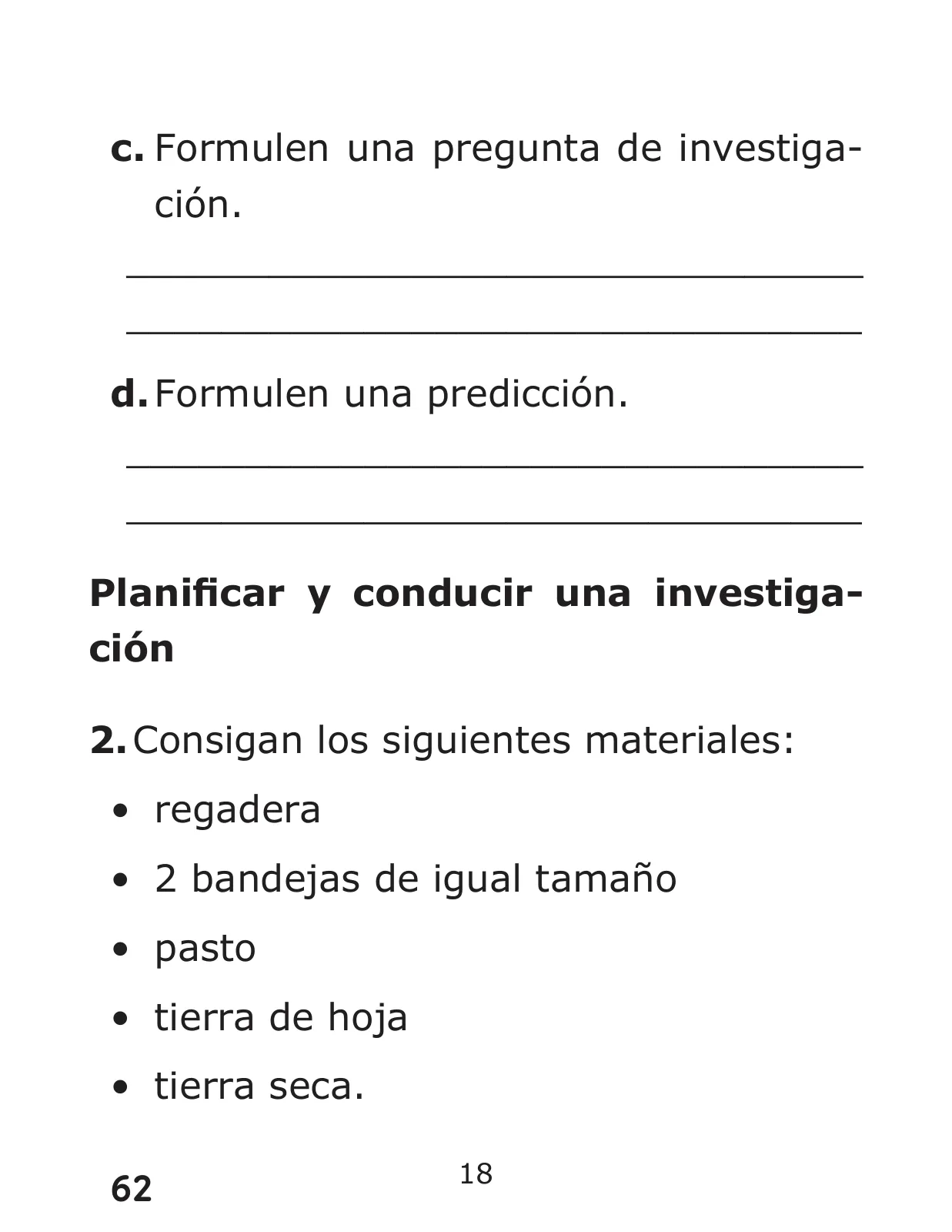 Página 62 de Libro de Ciencias Naturales – Quinto Básico | Texto del Estudiante MINEDUC – Descargar PDF · 2024
