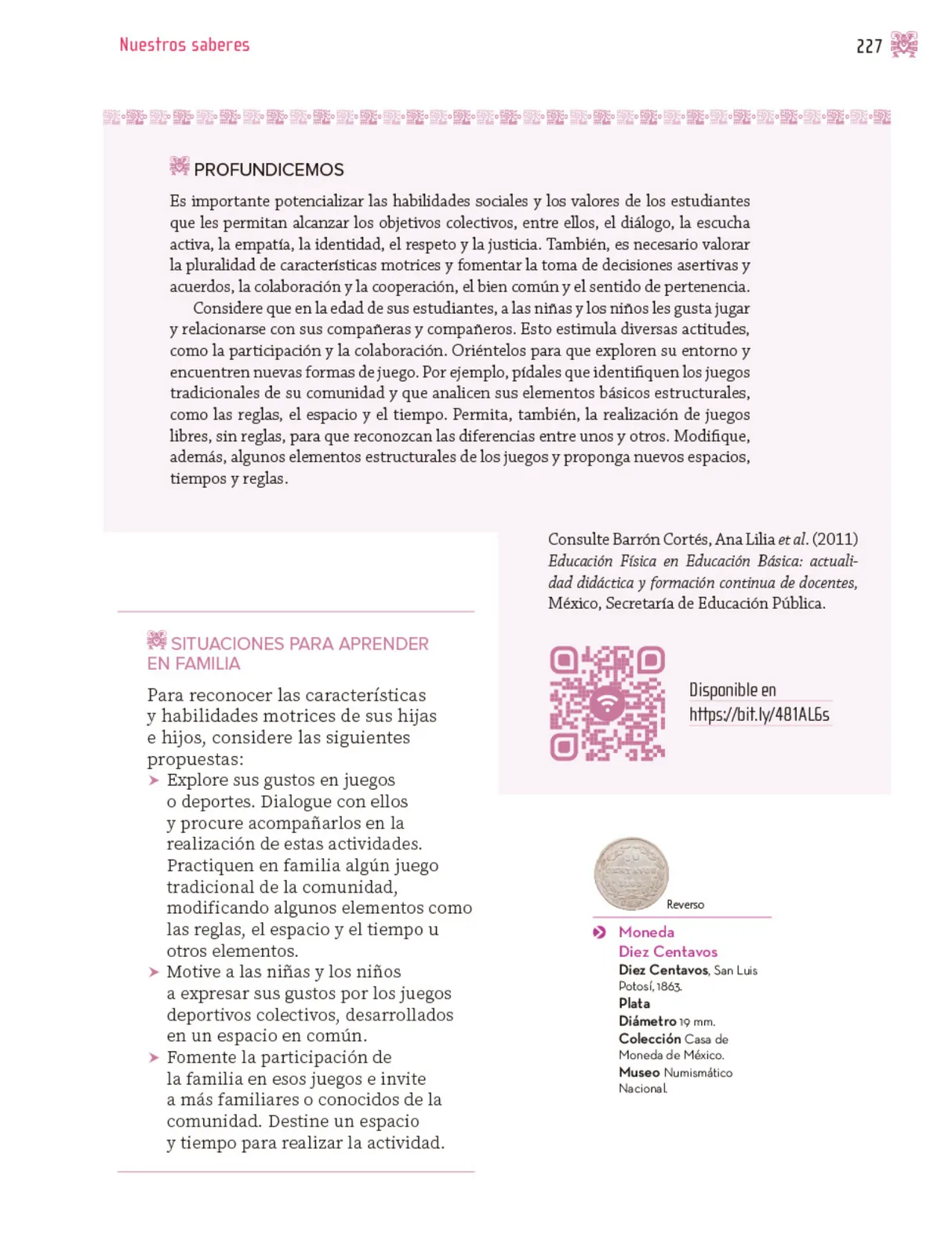 Miniatura página 228 de Nuestros saberes: Libro para alumnos, maestros y familia.   Libro de Educación Primaria Grado 3°  Ciclo Escolar 2025 - 2026