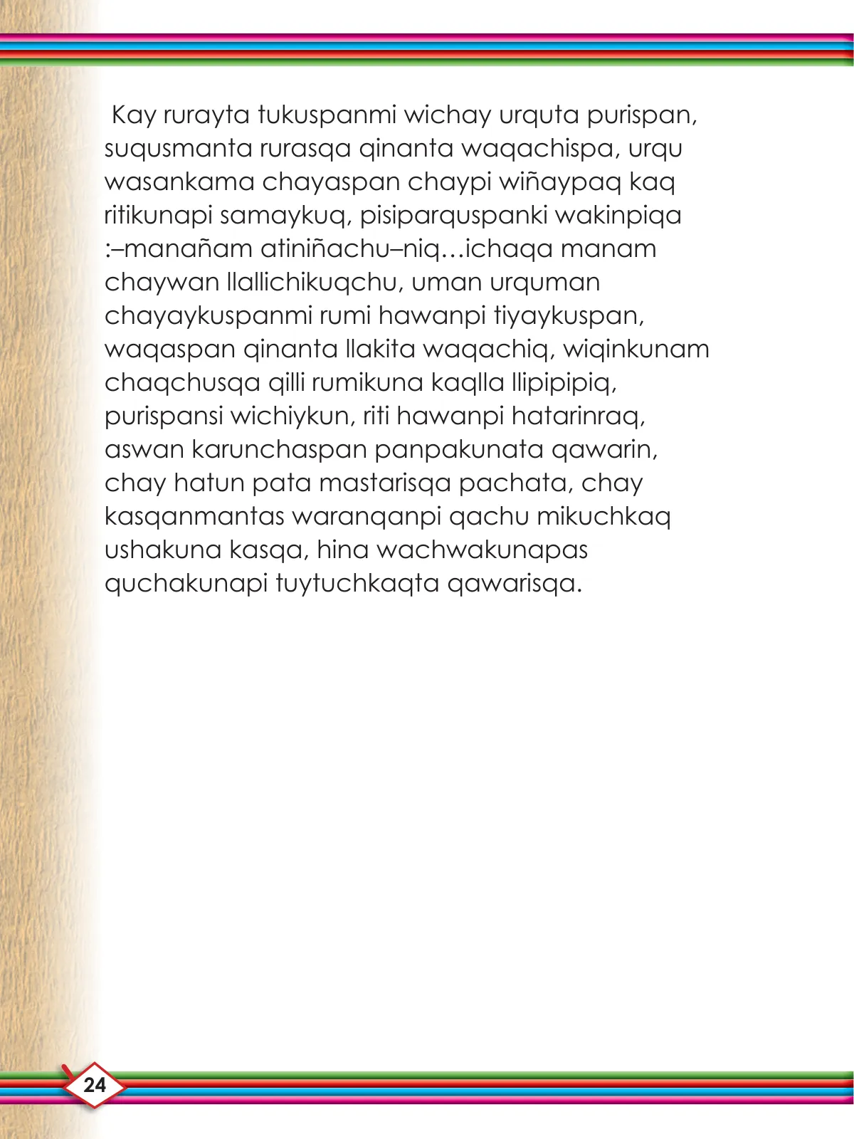 Miniatura página 26 de Willakuykuna maytu - Chanka Literatura 2 - 2° Secundaria - Quechua chanka · 2023