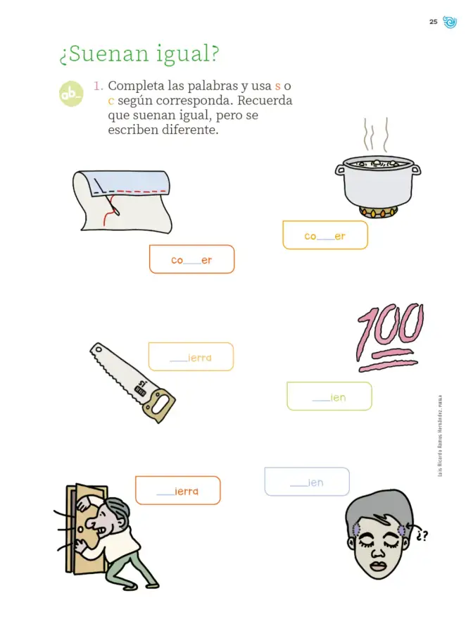 Página 26 de Múltiples lenguajes. Trazos y palabras. Libro de Educación Primaria Grado 2° Ciclo Escolar 2025 - 2026