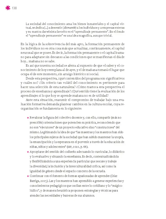 Página 131 de Un libro sin recetas para la maestra y el maestro. Fase 6. Libro de Educación Secundaria Grado 1°, 2°, 3° Ciclo Escolar 2025 - 2026