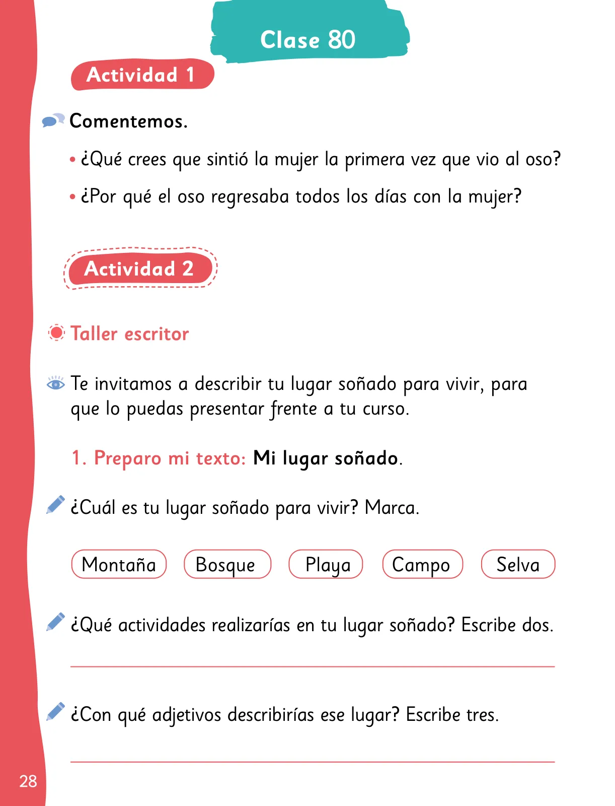 Miniatura página 30 de Lenguaje y Comunicación – Segundo Básico – Texto del Estudiante MINEDUC – Descargar PDF · 2024