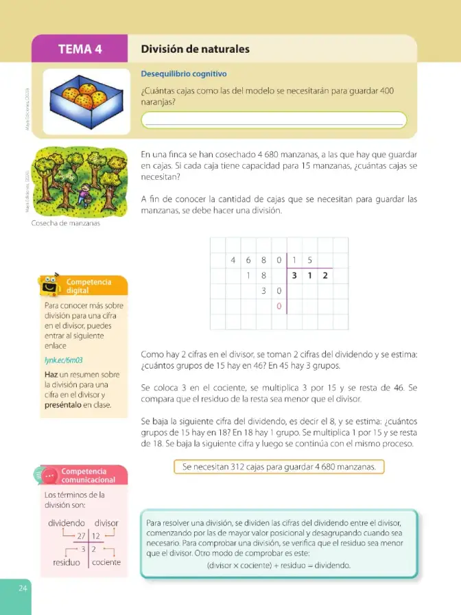 Página 26 de Matematica 6° · Egb 6 Matematica 2025 · 2025