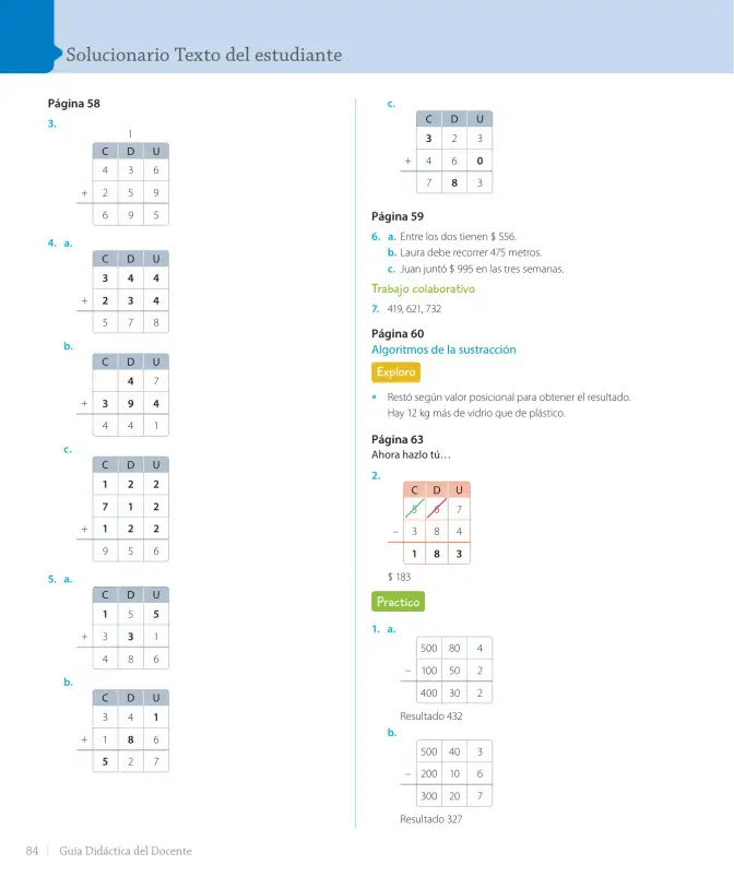Página 86 de Matemática – Tercero Básico | Texto del Estudiante MINEDUC – Descargar PDF · 2024