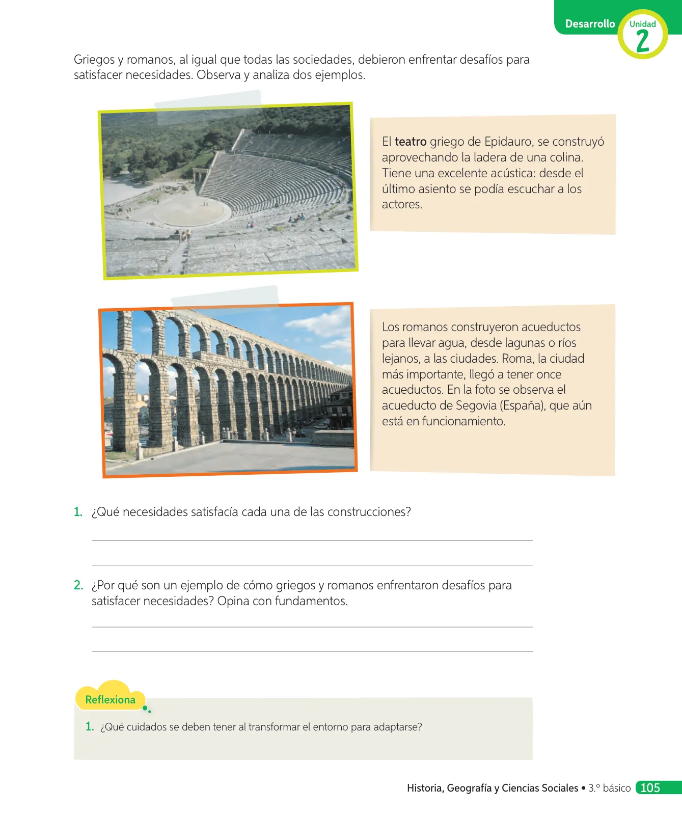 Página 208 de Historia, Geografía y Ciencias Sociales – Tercero Básico | Texto del Estudiante MINEDUC – Descargar PDF · 2024