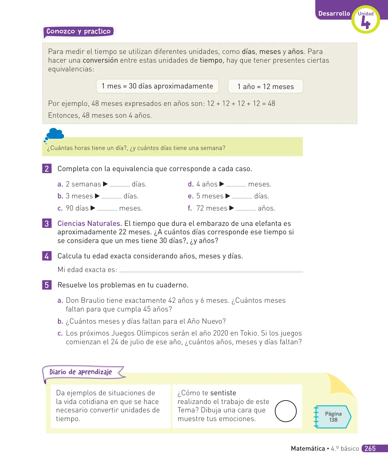 Miniatura página 164 de Matemática – Cuarto Básico | Texto del Estudiante MINEDUC – Descargar PDF · 2024