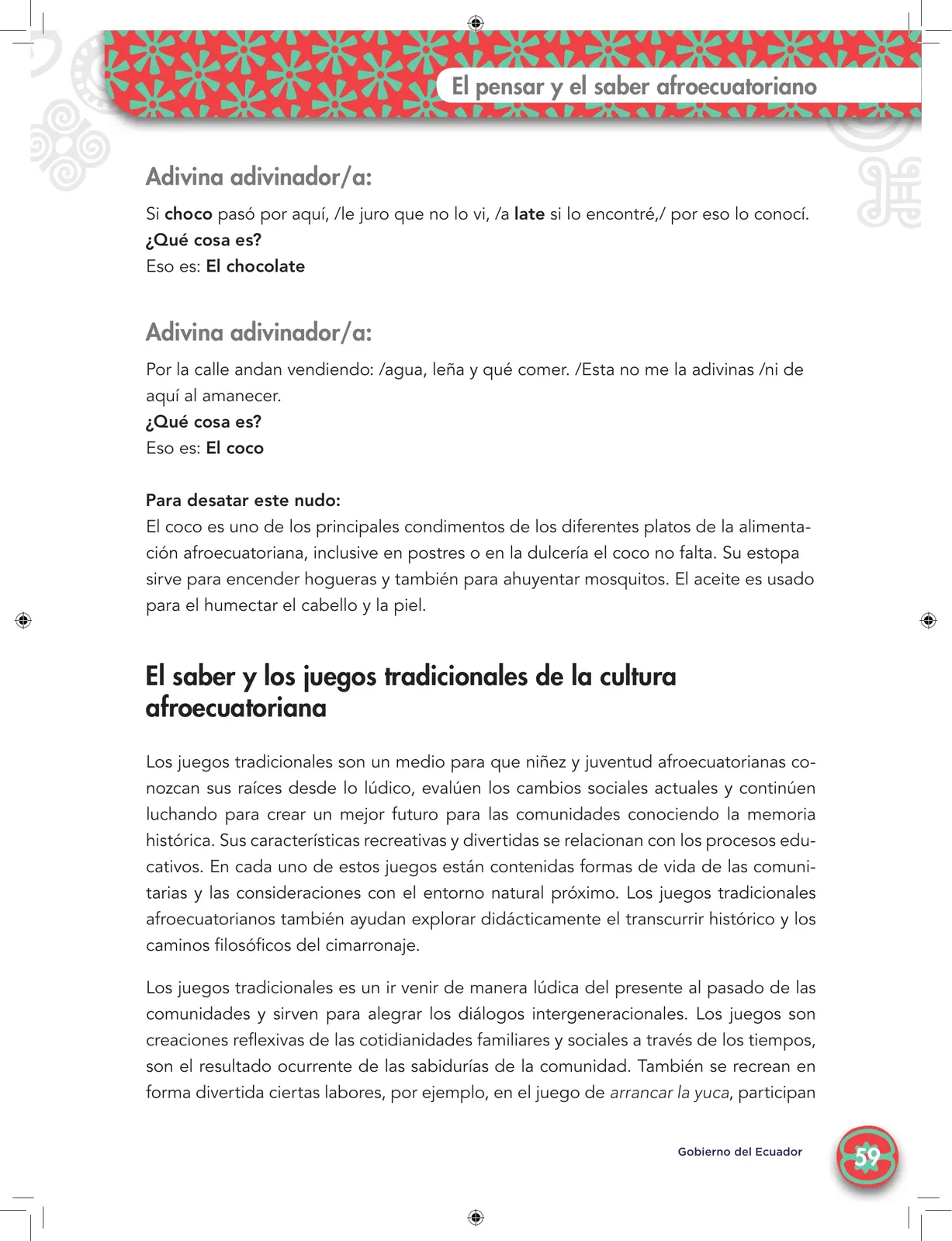Página 61 de Etnoeducacion · 5 EGB · 2024