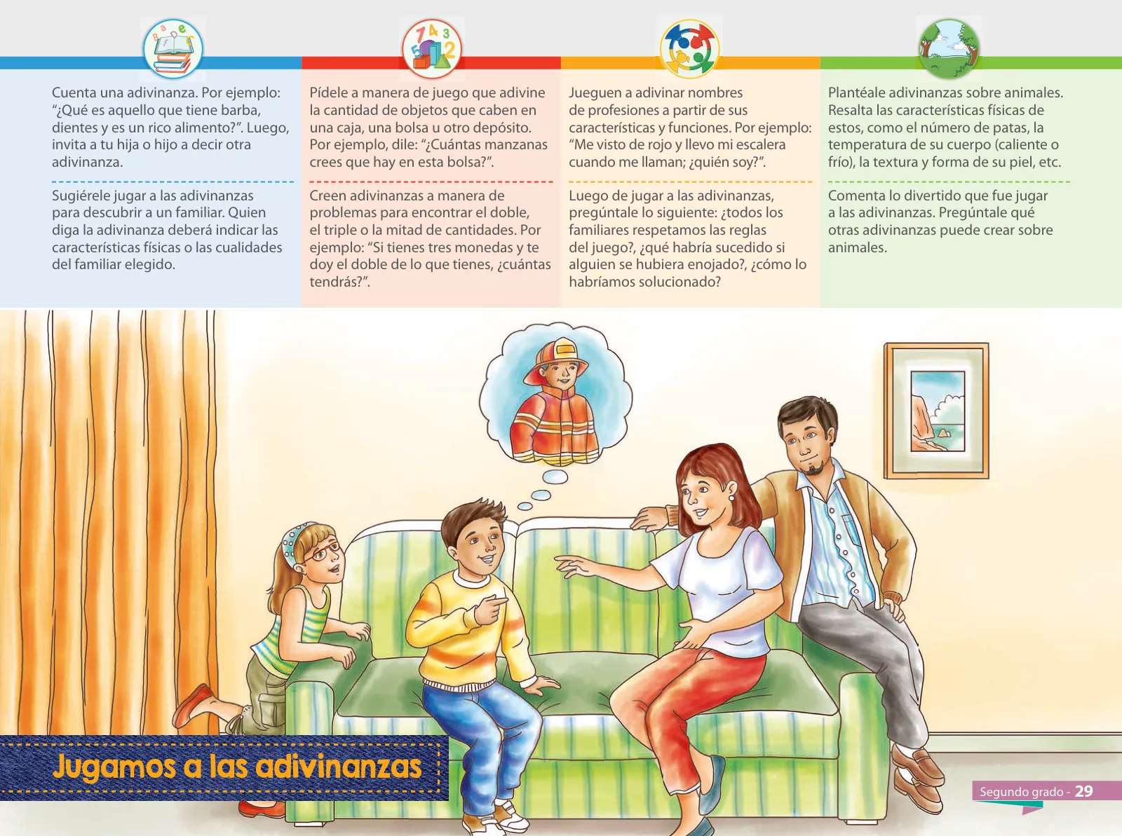 Miniatura página 31 de Aprendemos juntos en familia : guía dirigida a madres y padres. Segundo grado de Educación Primaria · 2019