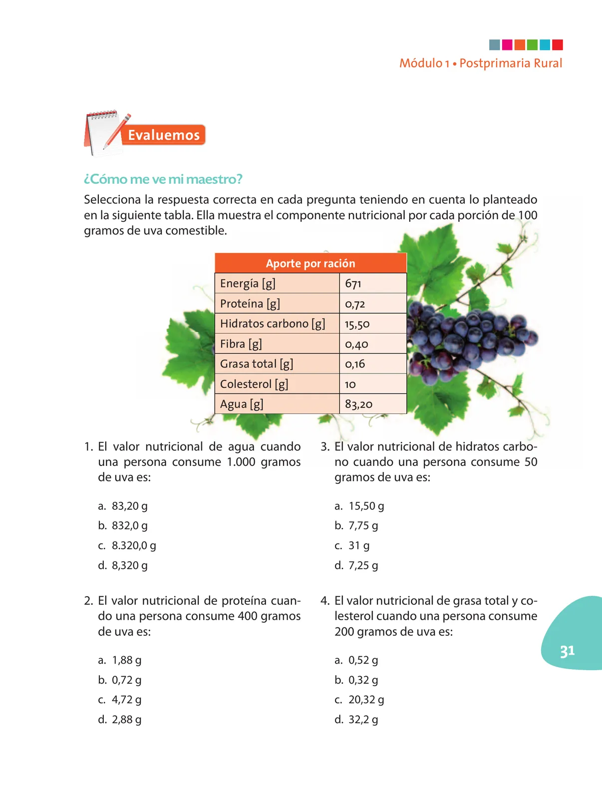 Página 32 de Matematica 6° · Postprimaria