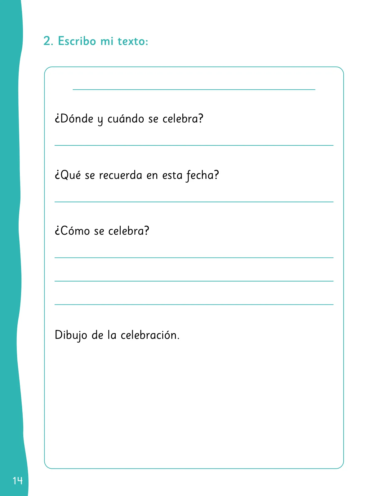 Página 16 de Lenguaje y Comunicación – Segundo Básico – Texto del Estudiante MINEDUC – Descargar PDF · 2024