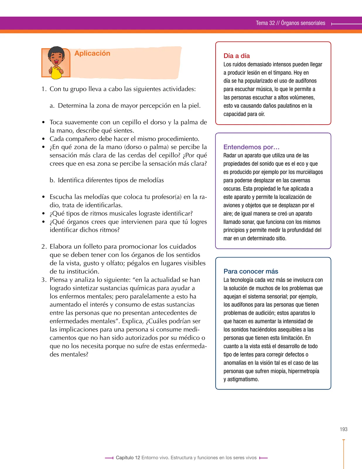 Miniatura página 193 de Ciencias Naturales 8° · Secundaria Activa