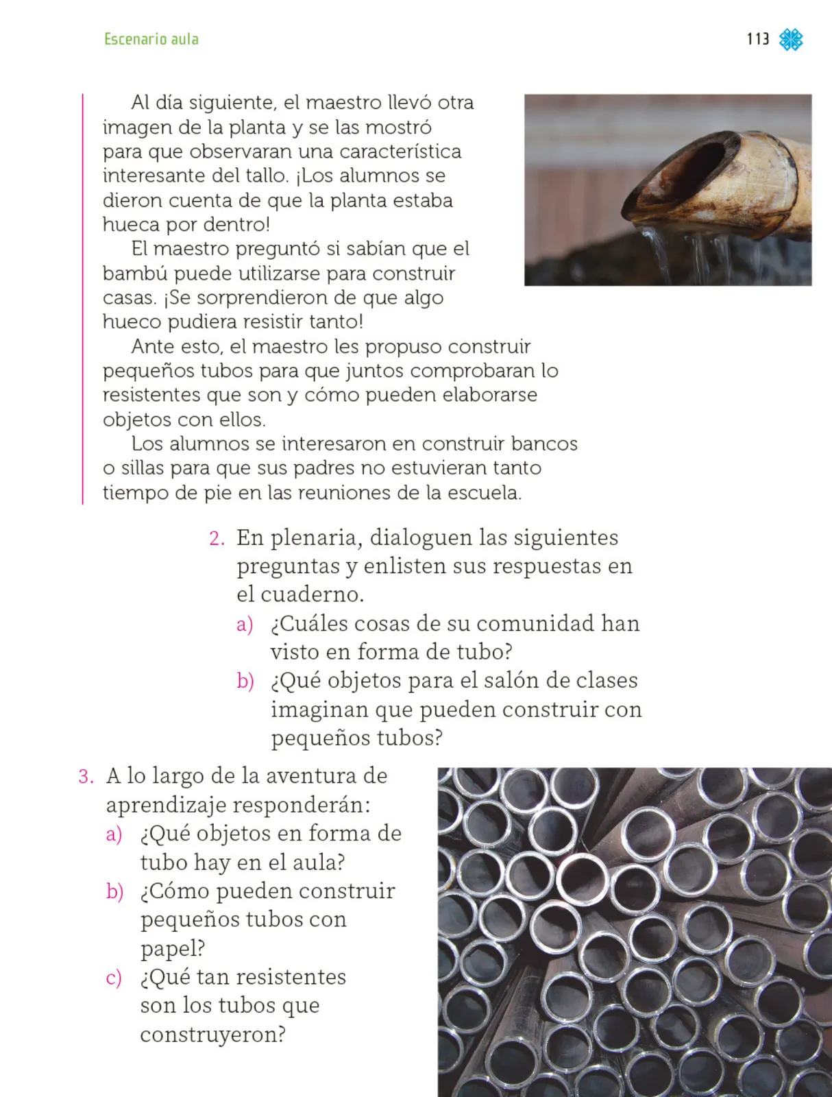 Página 114 de Proyectos de Aula.   Libro de Educación Primaria Grado 1°  Ciclo Escolar 2025 - 2026