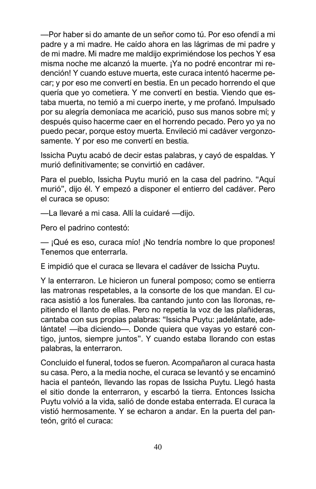Página 40 de Arguedas, entre el fuego y el amor : textos seleccionados para estudiantes de Educación Básica · 2021