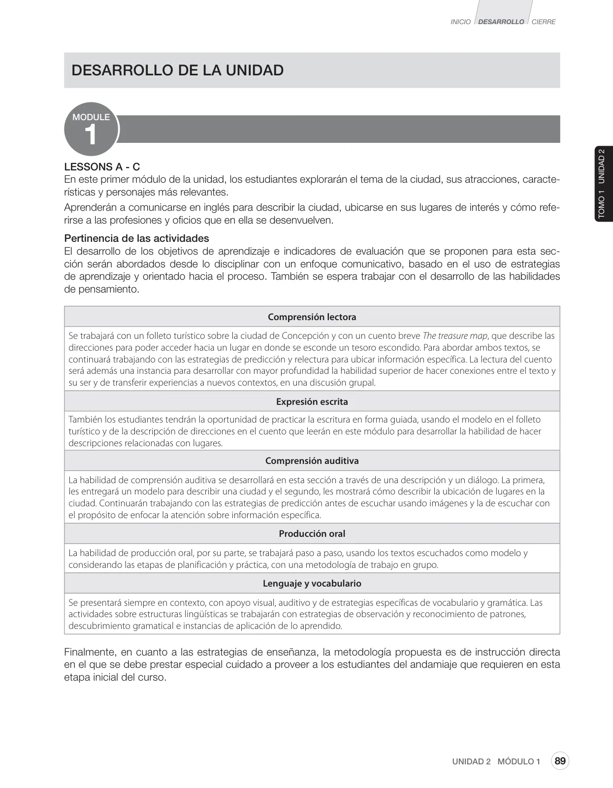 Página 133 de Inglés – Sexto Básico | Student’s Book MINEDUC – Descargar PDF · 2024