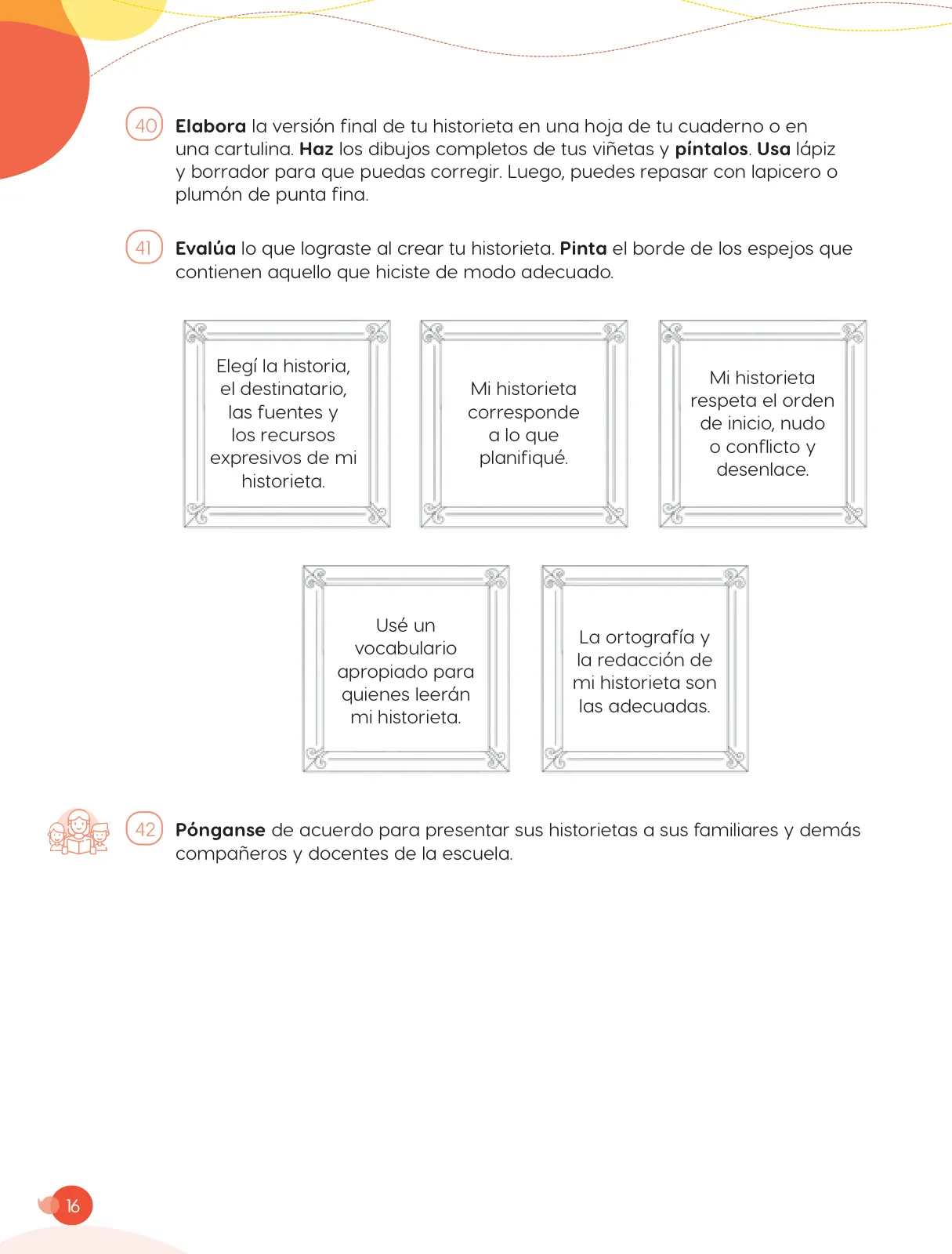 Miniatura página 18 de Cuadernillo de Comunicación 5. Quinto grado de Primaria · 2024