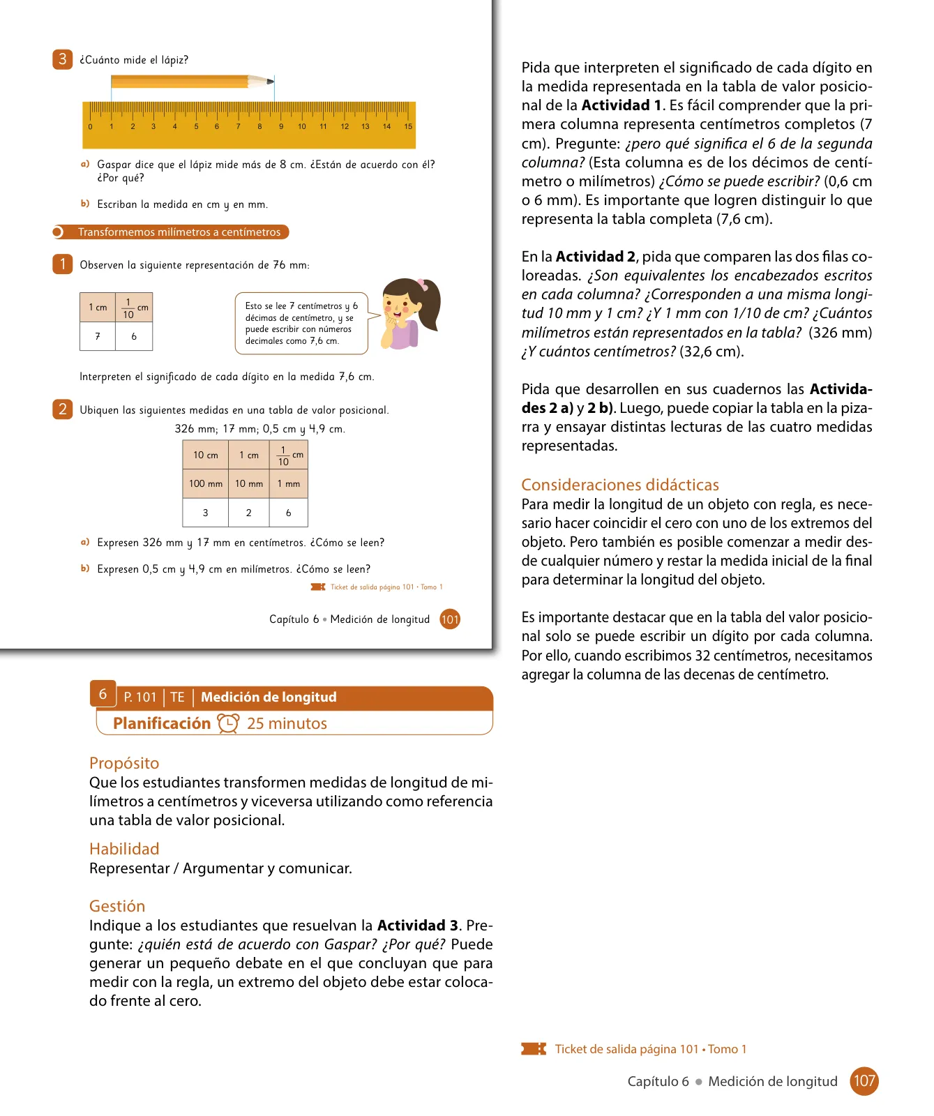Página 109 de Sumo Primero – Quinto Básico | Texto del Estudiante MINEDUC – Descargar PDF · 2024