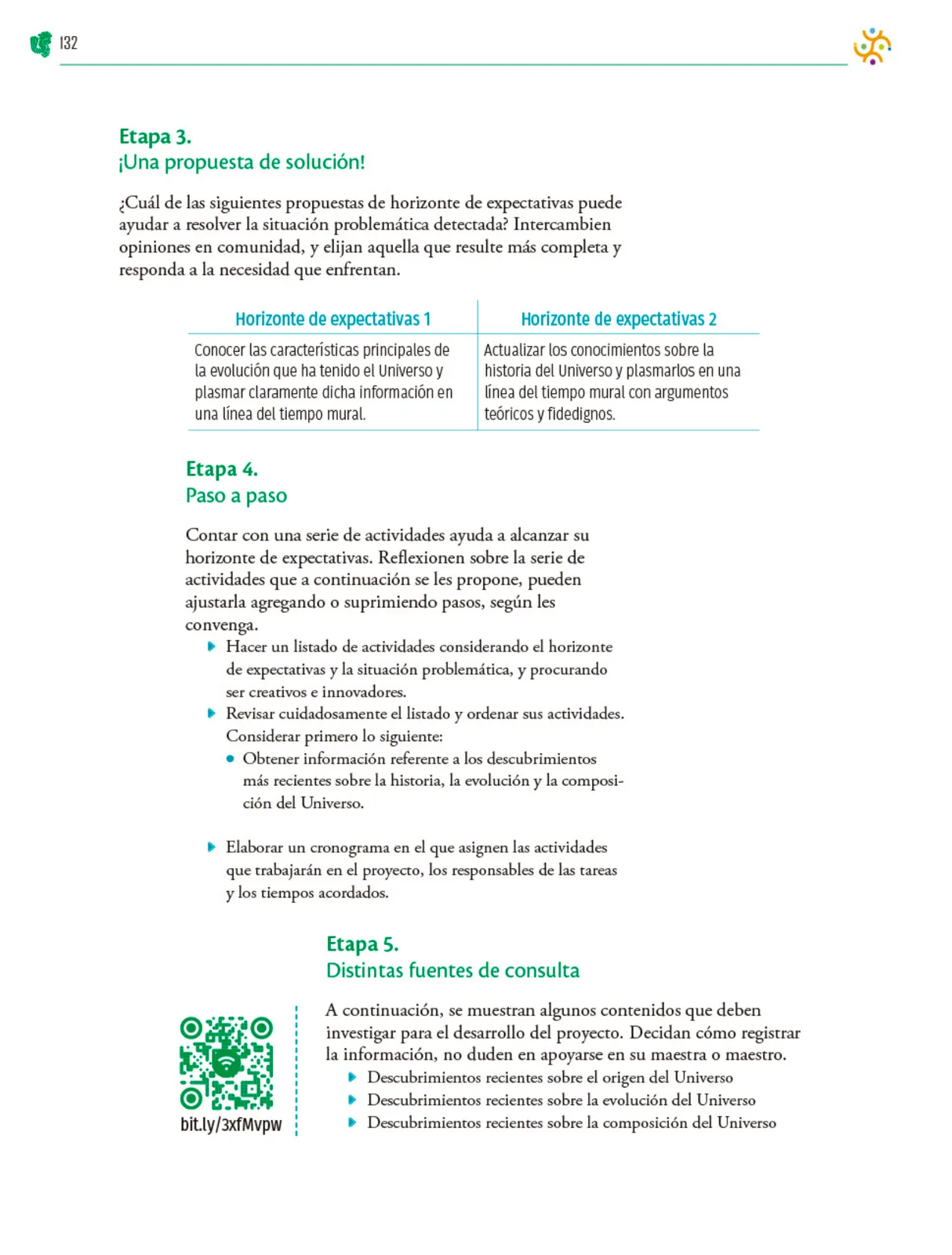 Página 133 de Colección Sk´asolil. Nuestro libro de Proyectos. Tomo II. Libro de Educación Telesecundaria Grado 2° Ciclo Escolar 2025 - 2026