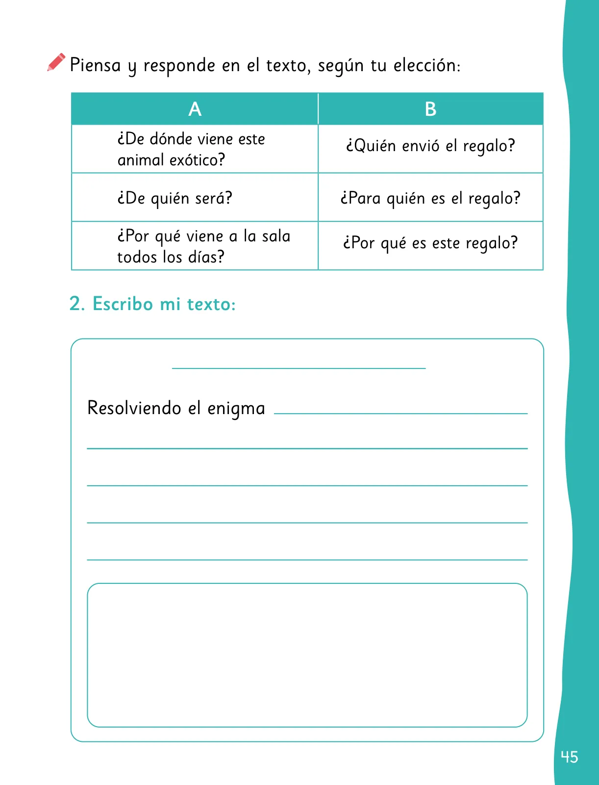 Miniatura página 47 de Lenguaje y Comunicación – Segundo Básico – Texto del Estudiante MINEDUC – Descargar PDF · 2024