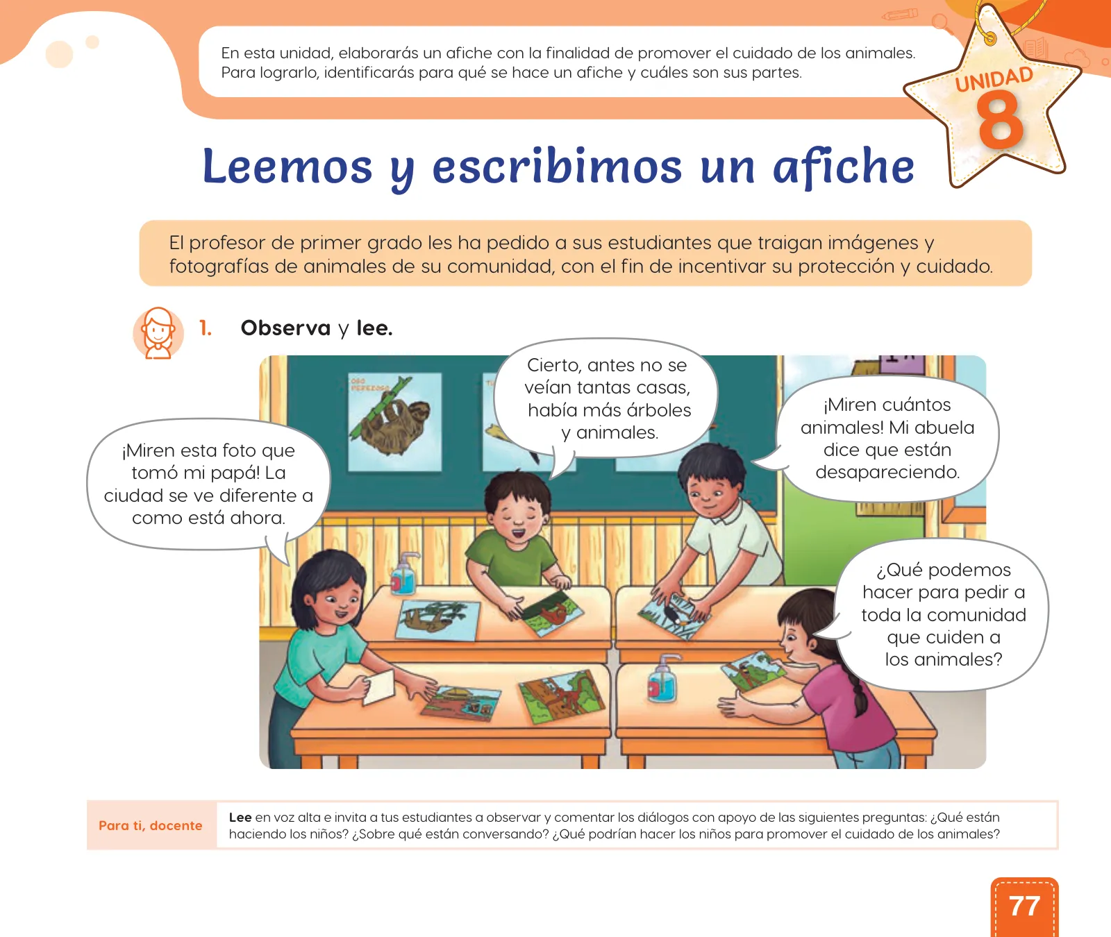 Página 79 de Cuadernillo de Comunicación 1, primer grado de Primaria · 2023