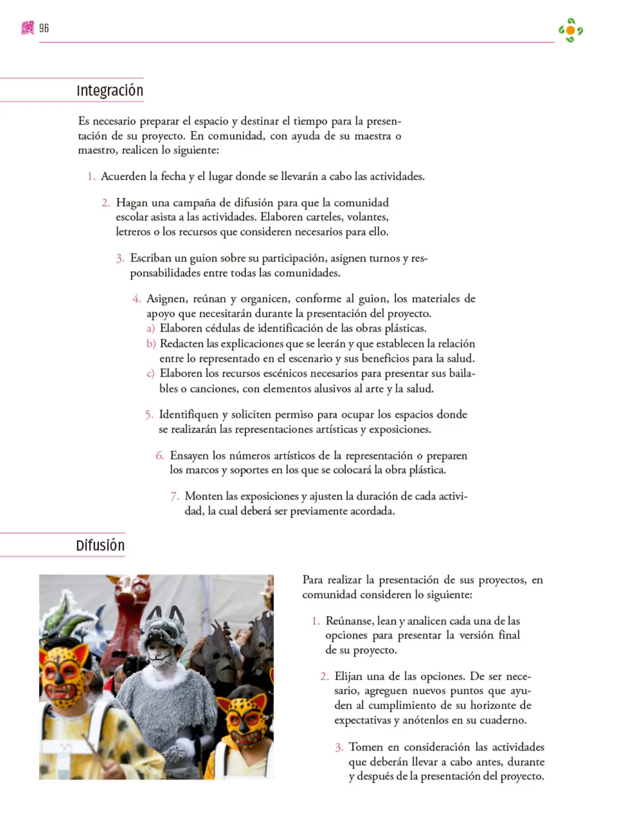 Página 97 de Colección Ximhai. Nuestro libro de proyectos.   Libro de Educación Secundaria Grado 1°  Ciclo Escolar 2025 - 2026