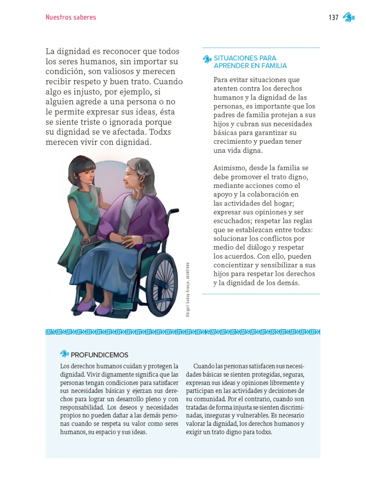 Página 138 de Nuestros saberes: Libro para alumnos, maestros y familia.   Libro de Educación Primaria Grado 1°  Ciclo Escolar 2025 - 2026