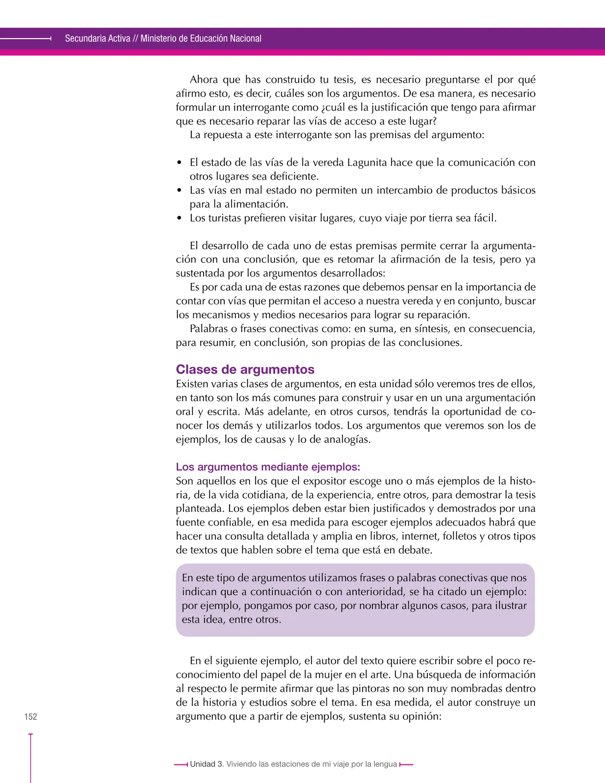Página 152 de Lenguaje 7° · Secundaria Activa