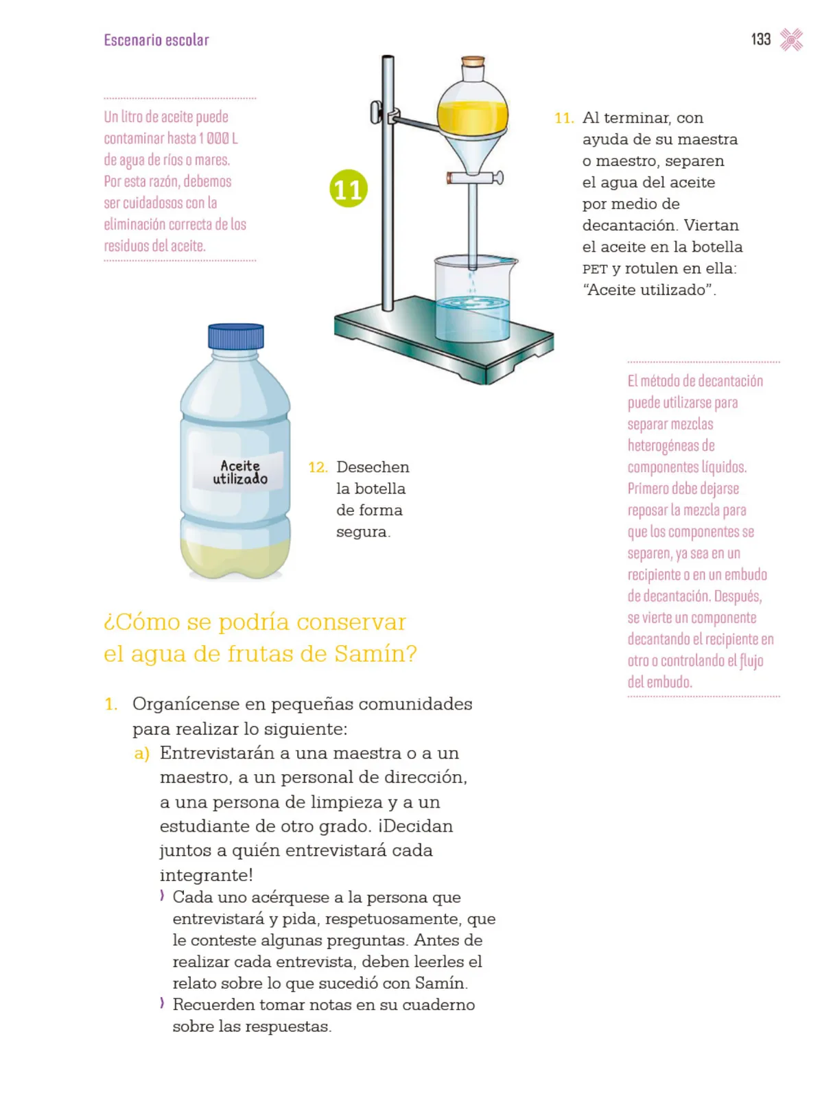 Página 136 de Proyectos Escolares. Libro de Educación Primaria Grado 3° Ciclo Escolar 2025 - 2026