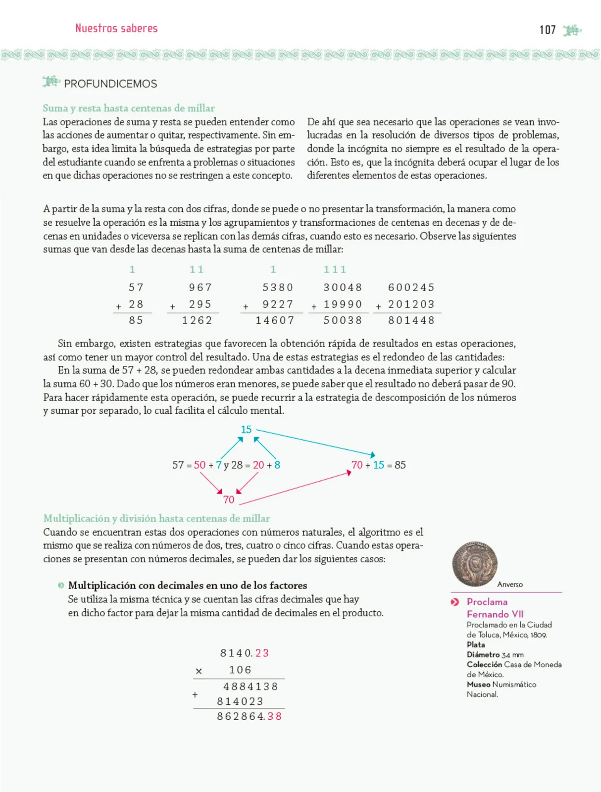 Miniatura página 108 de Nuestros saberes: Libro para alumnos, maestros y familia.   Libro de Educación Primaria Grado 5°  Ciclo Escolar 2025 - 2026