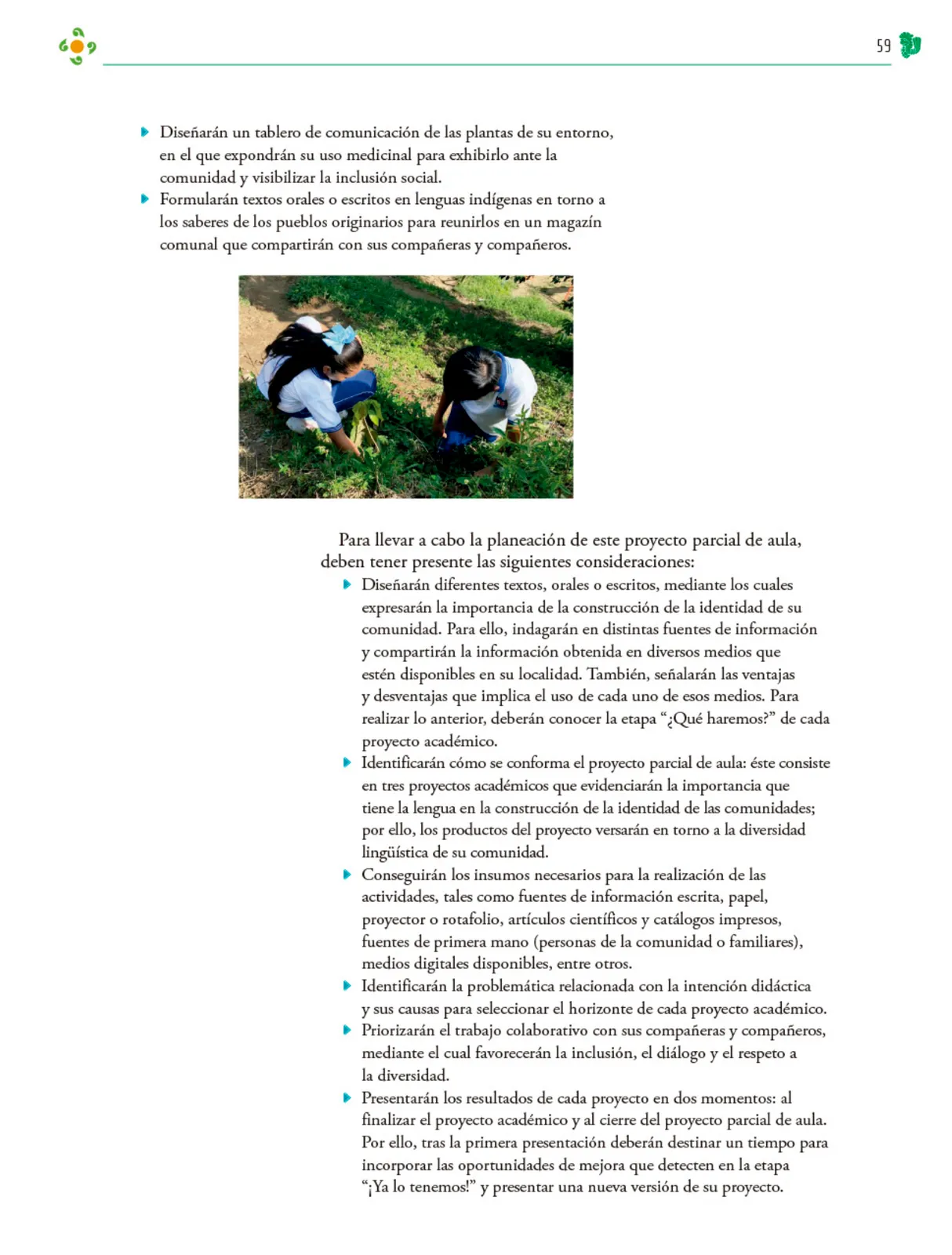 Página 60 de Colección Sk´asolil. Nuestro libro de Proyectos. Tomo III. Libro de Educación Telesecundaria Grado 2° Ciclo Escolar 2025 - 2026