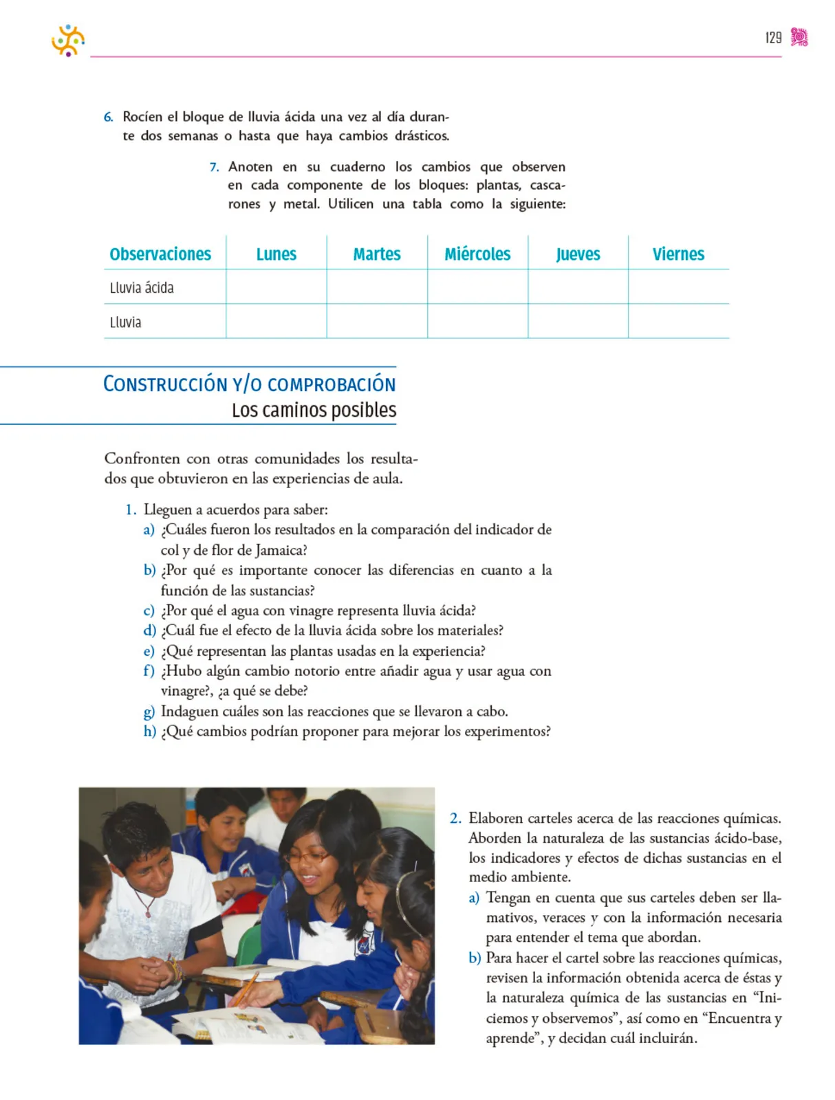 Página 130 de Colección Nanahuatzin. Nuestro libro de proyectos. Libro de Educación Secundaria Grado 3° Ciclo Escolar 2025 - 2026