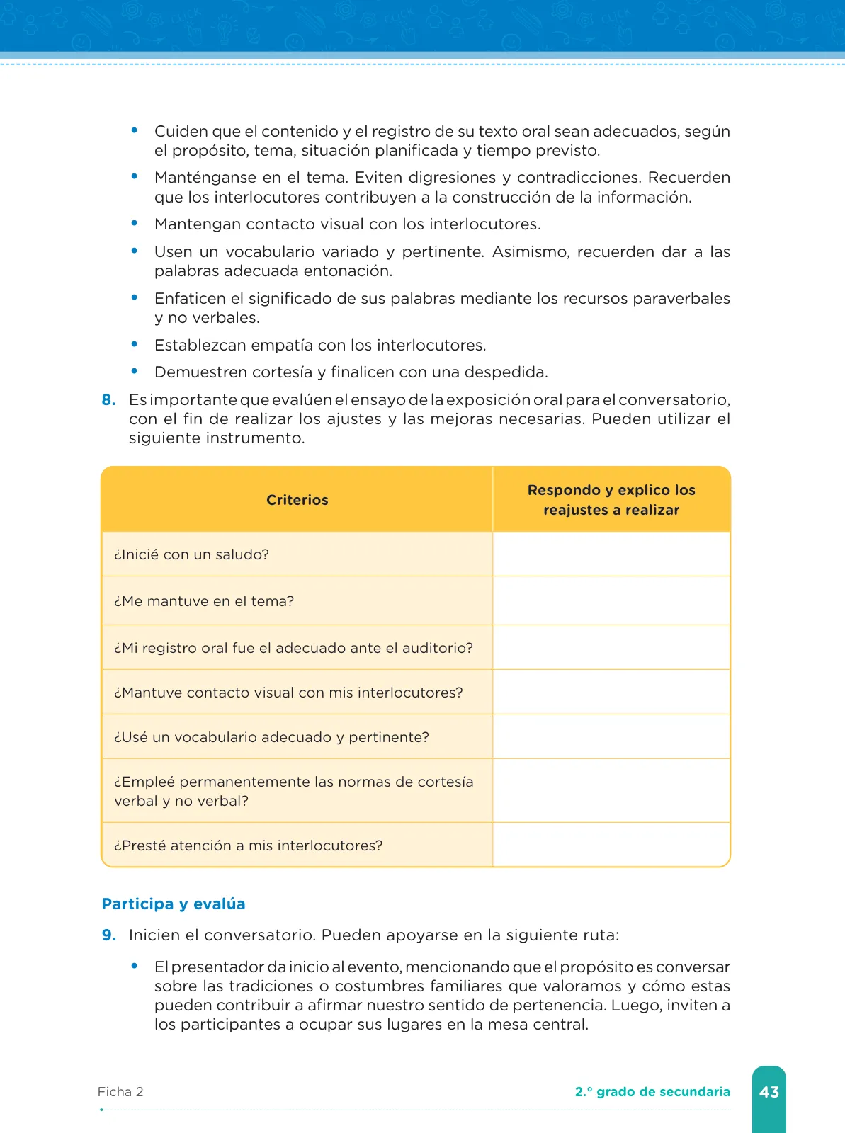 Miniatura página 45 de Fichas de aprendizaje de Comunicación 2 · 2024