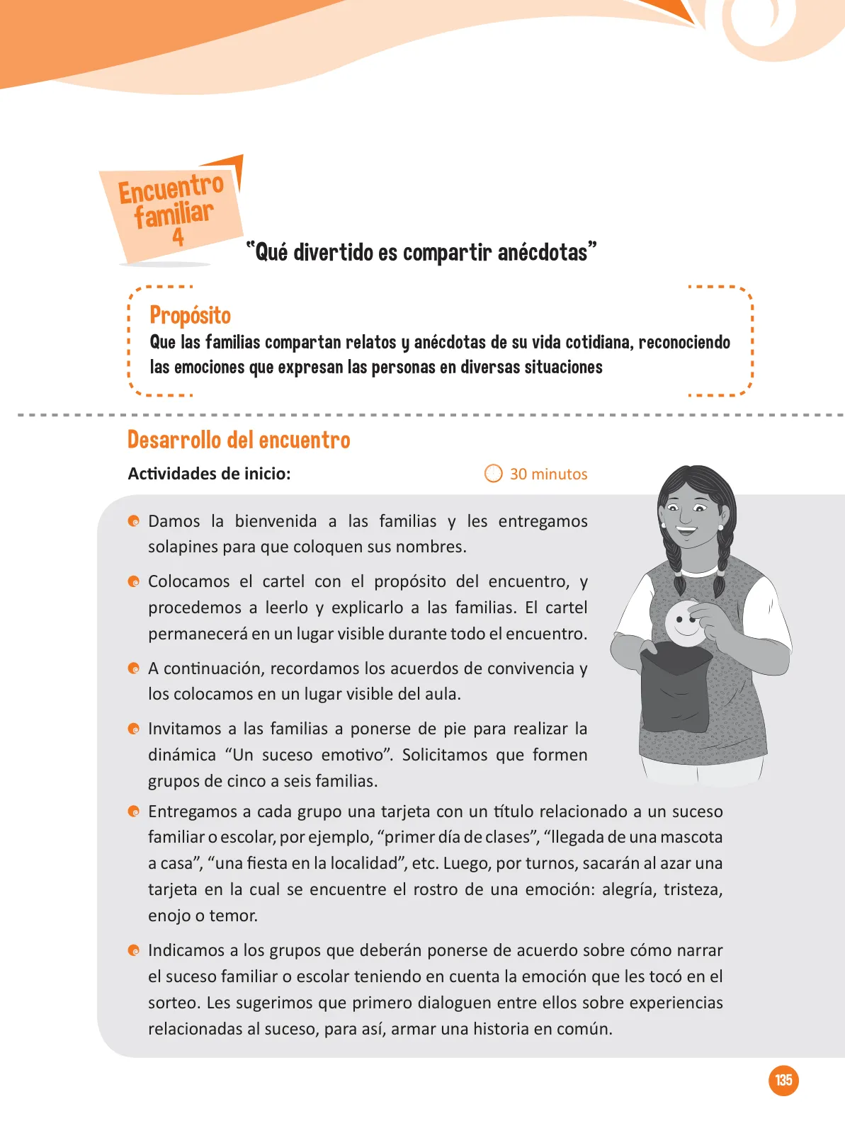 Miniatura página 137 de Guía para el trabajo docente con las familias del ciclo IV de Primaria · 2016