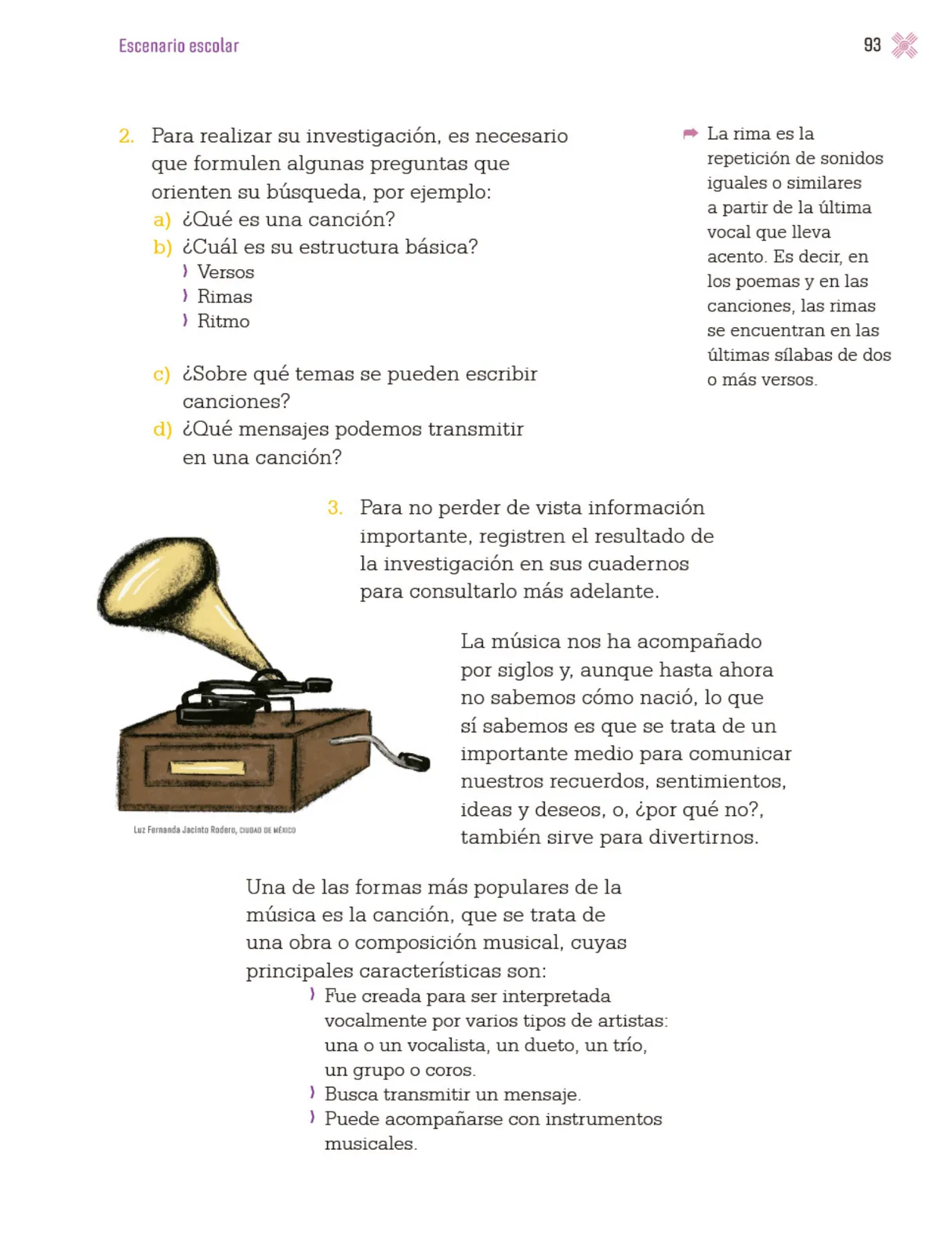 Página 96 de Proyectos Escolares. Libro de Educación Primaria Grado 3° Ciclo Escolar 2025 - 2026