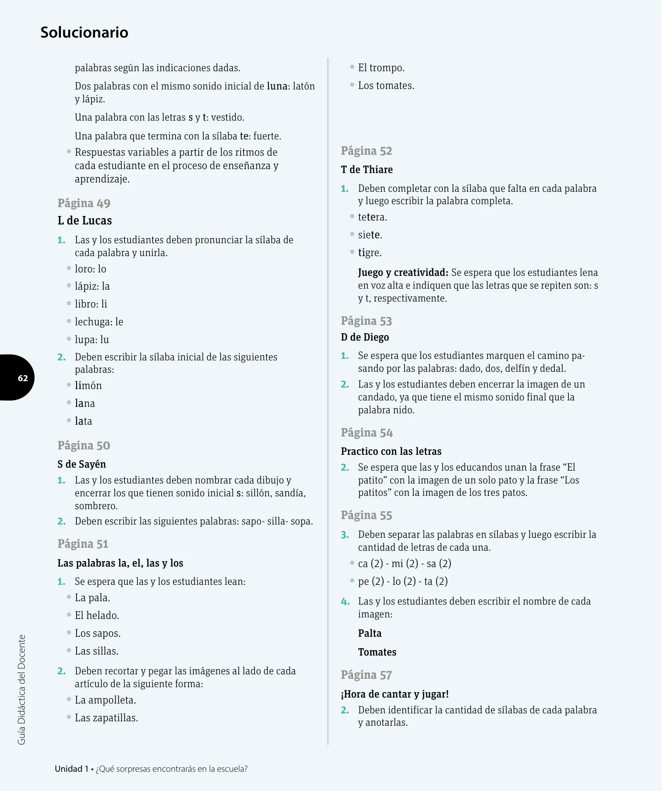 Miniatura página 73 de Lenguaje y Comunicación – Primero Básico | Texto del Estudiante MINEDUC – Descargar PDF · 2024