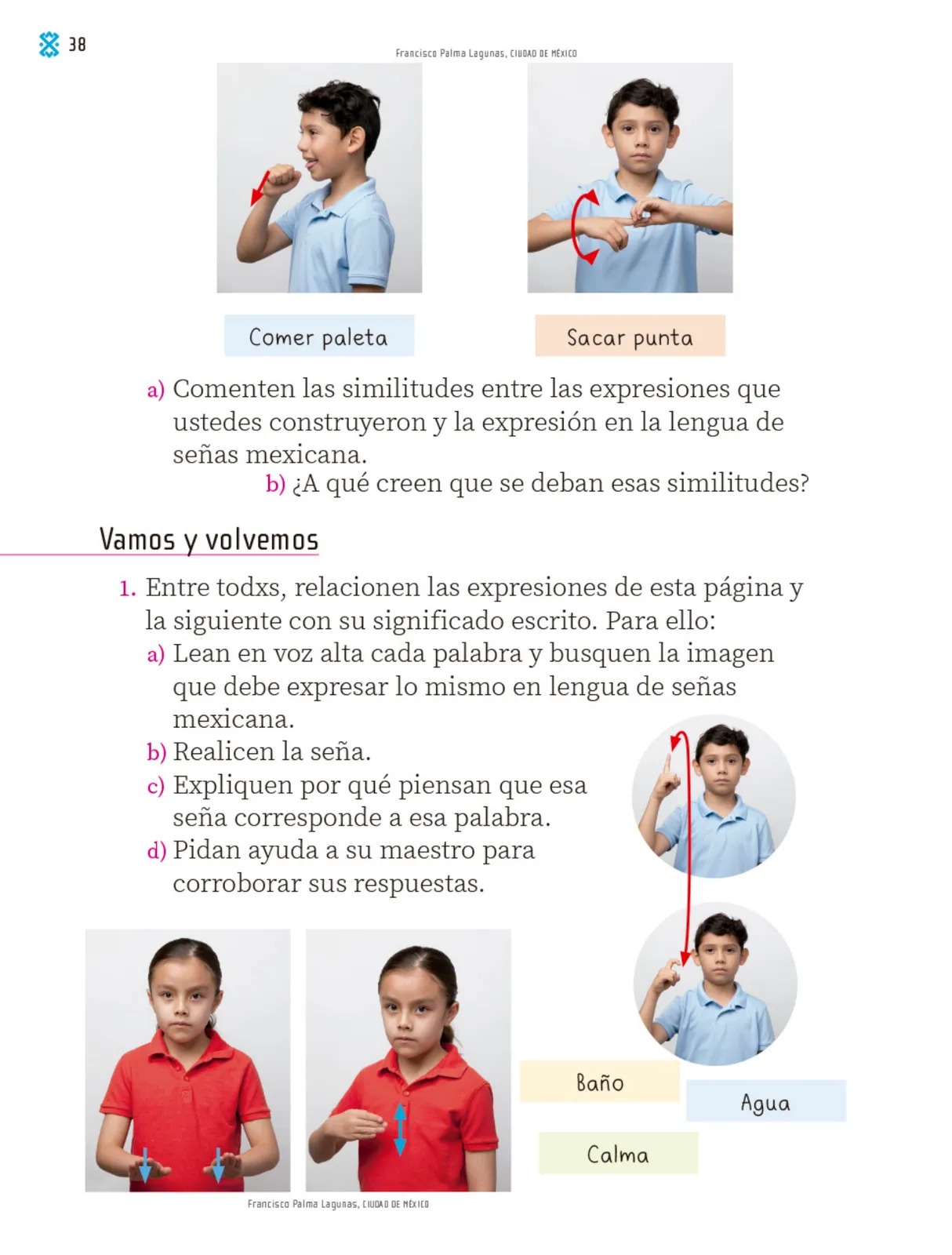 Página 39 de Proyectos Comunitarios.   Libro de Educación Primaria Grado 1°  Ciclo Escolar 2025 - 2026