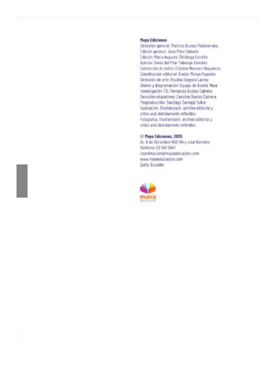 Miniatura página 3 de Matematica · 5 EGB · 2025