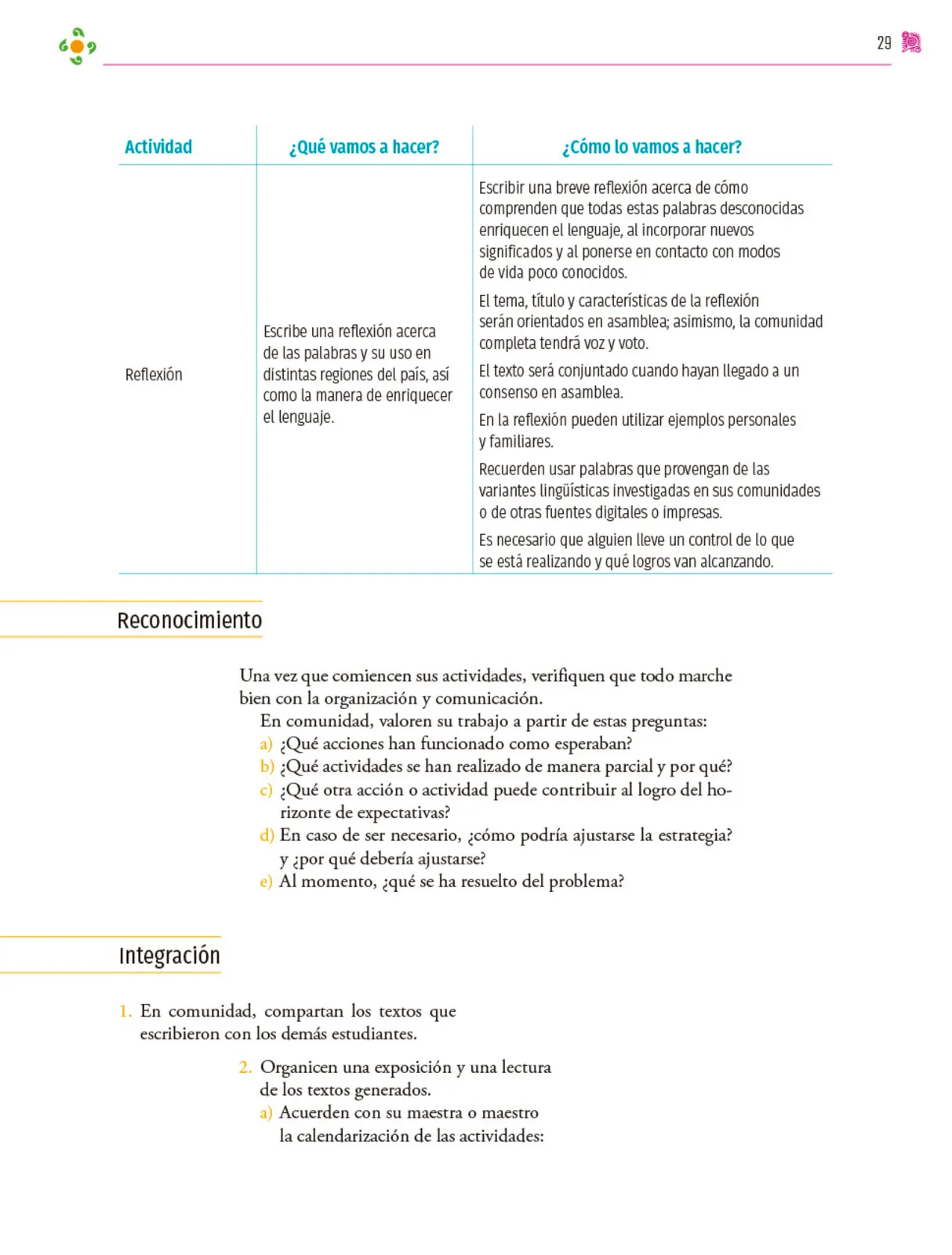 Miniatura página 30 de Colección Sk´asolil. Nuestro libro de proyectos.   Libro de Educación Secundaria Grado 2°  Ciclo Escolar 2025 - 2026