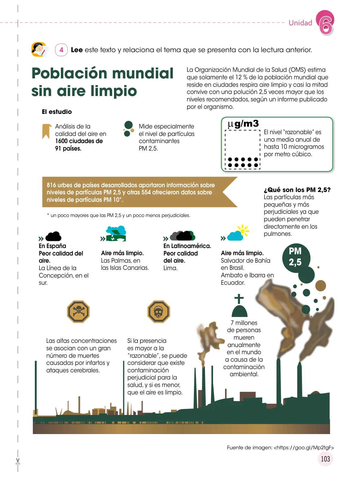 Página 104 de Comunicación 6 : cuaderno de trabajo para sexto grado de Educación Primaria 2019 · 2019
